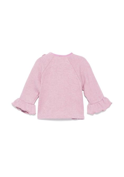 Cardigan neonata con fiocco LA STUPENDERIA | TCGC02M50